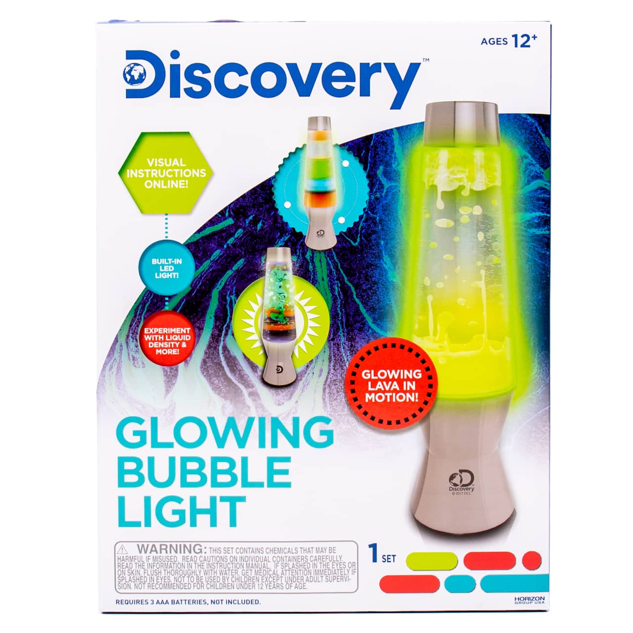 Discovery&#x2122; Glowing Bubble Light&#x2122; Kit